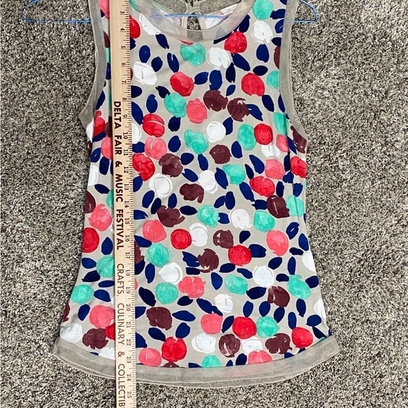 Ladies X-Small Shirt Top Sleeveless Blouse Tank Top Tan Pink Navy Green Weston - Picture 11 of 13